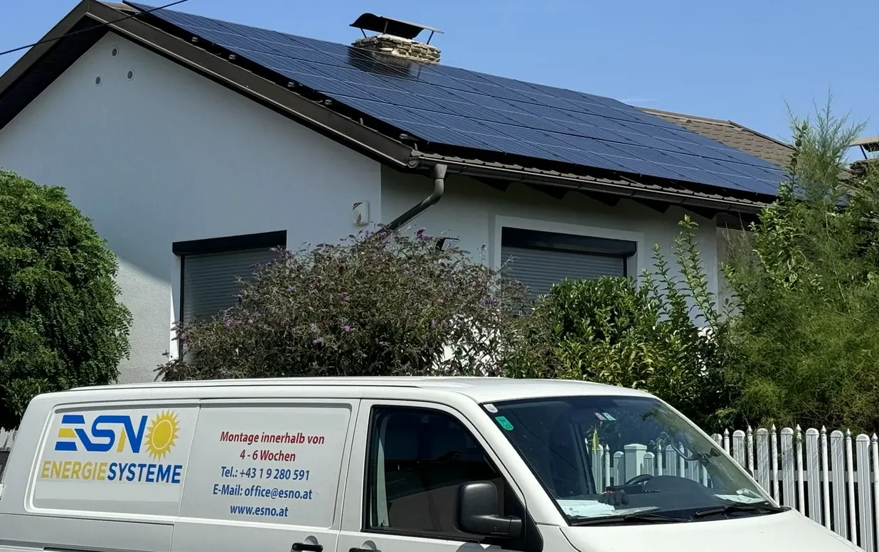 20-kWp-Photovoltaikanlage von ESNO in Maria Anzbach