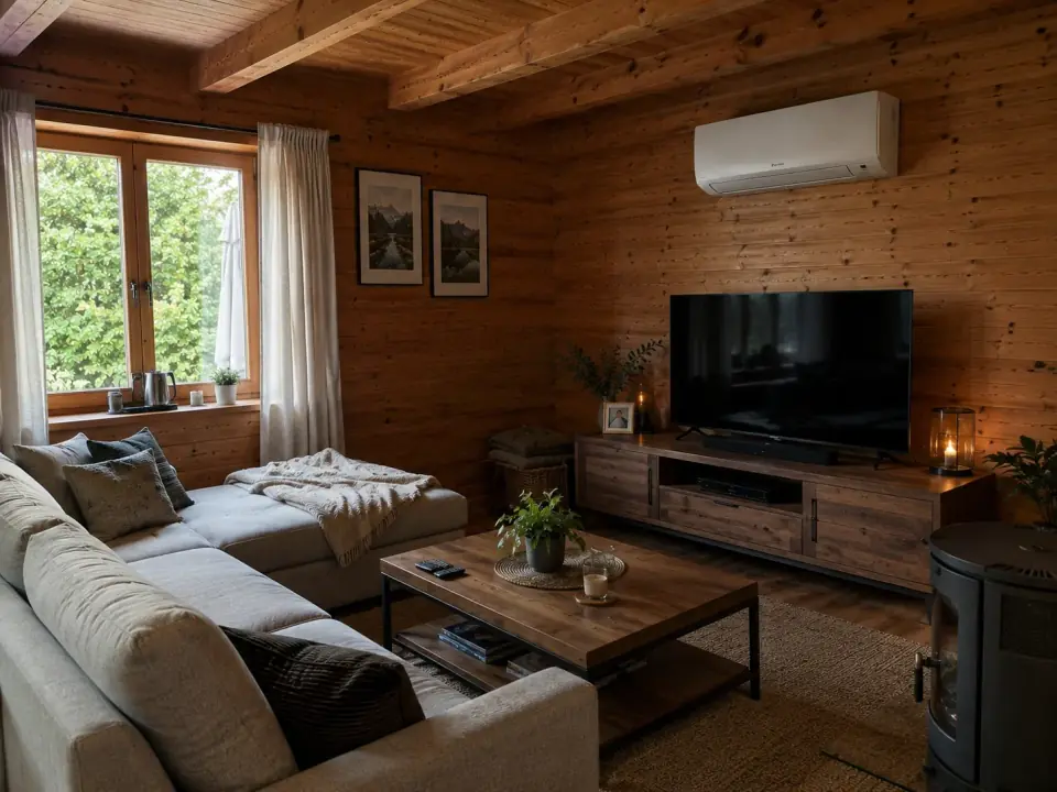 Split-Klimaanlage in einem Wohnhaus von ESNO geplant und installiert